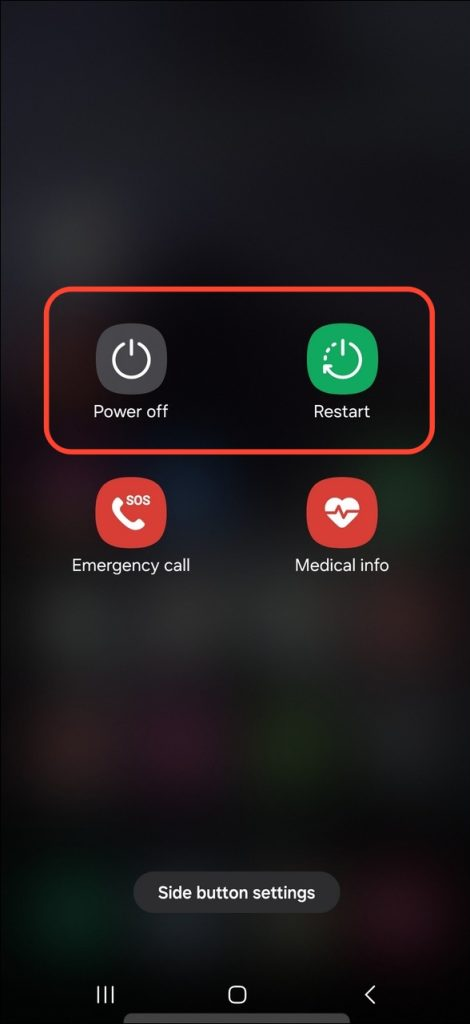 Phone restarting after updating WhatsApp and before retesting the HD media option.