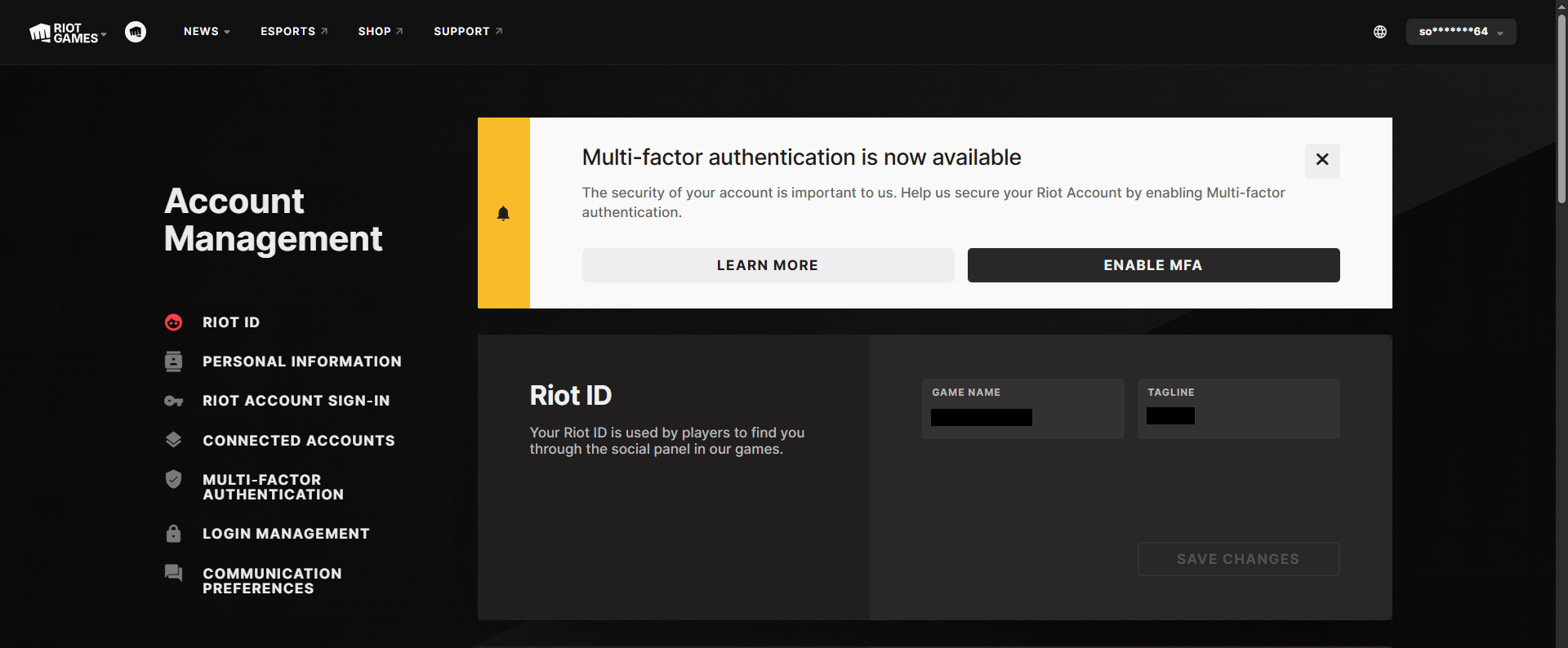 Riot account page showing email status while VALORANT shows a separate Verify Account button in the client.
