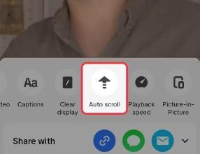TikTok feed open on a phone while the user cannot find any Auto Scroll option in the app.