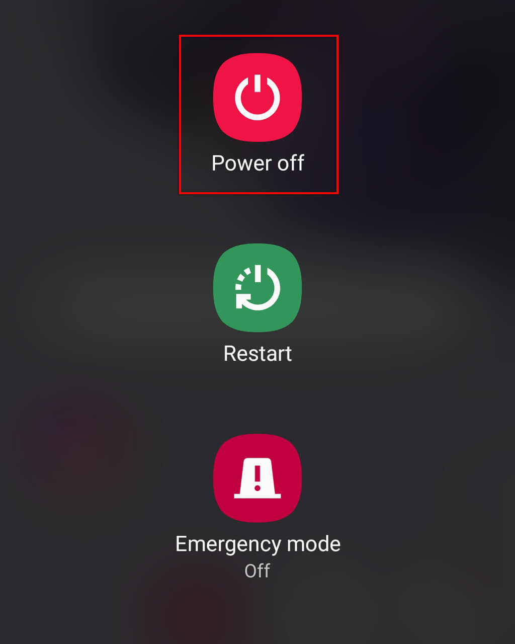 Android device powering off fully before reopening Netflix.