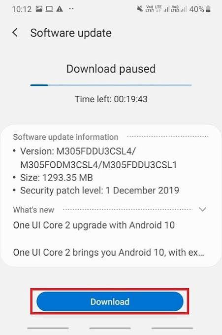 Android or Android TV system software update screen being checked while fixing a Netflix date and time settings error.