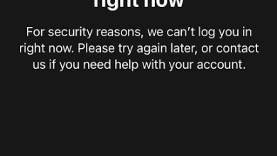 WhatsApp showing the Login not available right now message during account registration.
